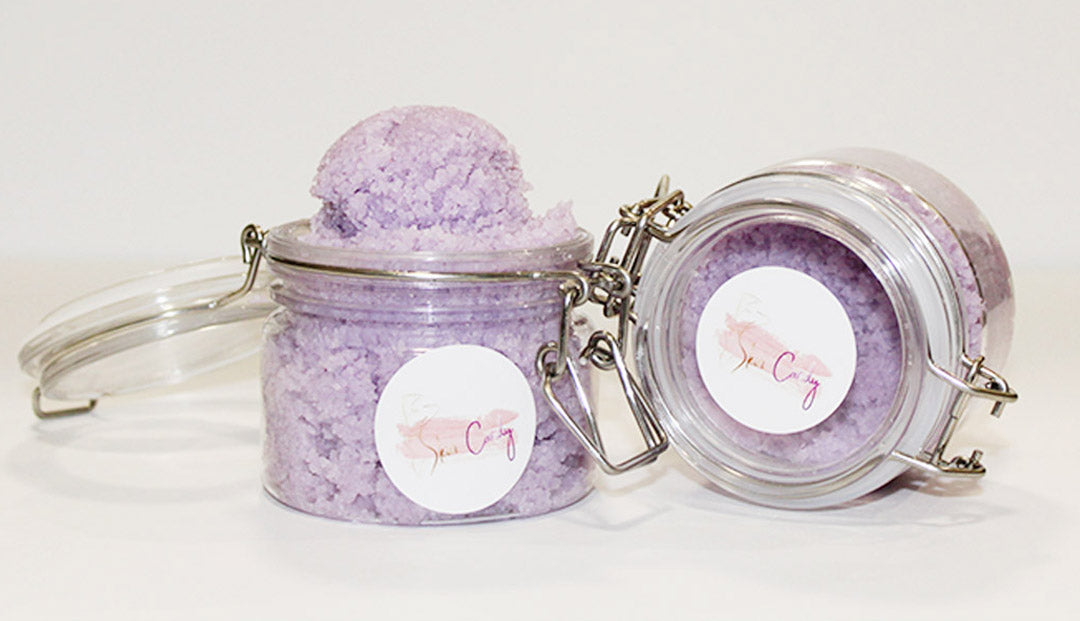 La La Lavender Sea Salt Body Scrub